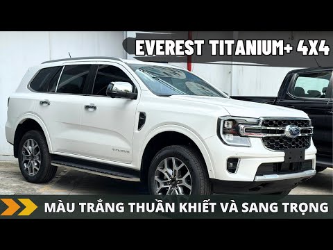 MÀU TRẮNG THUẦN KHIẾT VÀ SANG TRỌNG TRÊN FORD EVEREST TITANIUM+ 4X4 2023 |0973.334.876 TẤN DUY|
