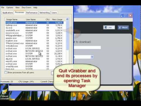 how to remove vgrabber