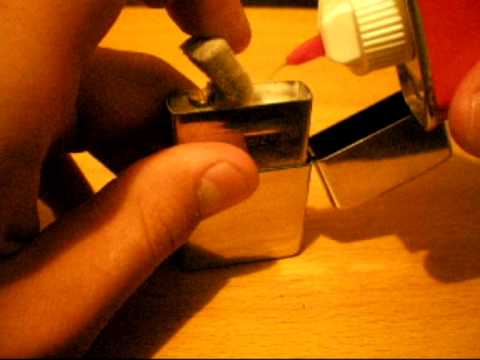 how to fill lighter