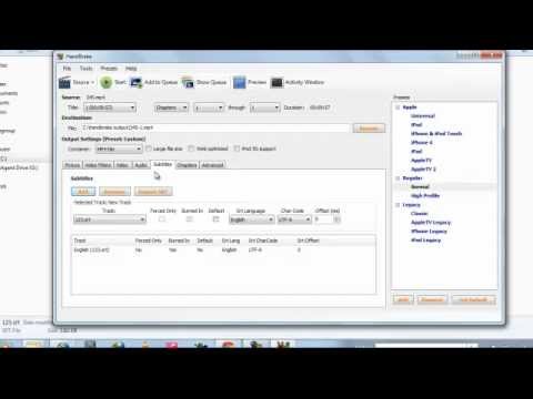 how to apply srt file to mp4