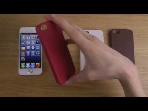 iPhone 5 - Luxury PU Leather Wrap MiniSuit Case Review