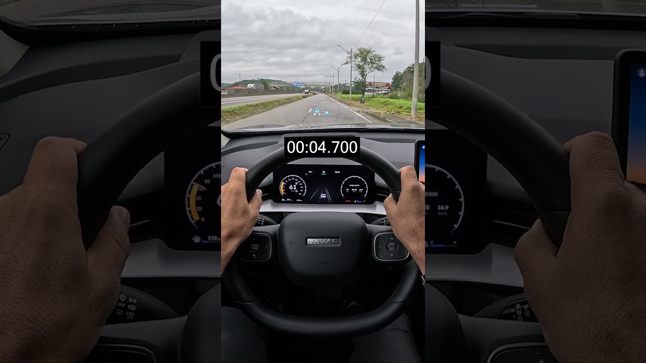 Teste de 0 a 100 km/h com GWM H6 H2 2027!