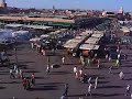 Marokko Marrakech Jmaa el-Fna-plein.