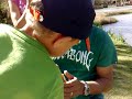 O peixe com sede, machucado e esmagado!