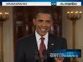 Click here to watch this video Presidential Press Conference