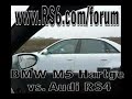 Audi RS4 vs. BMW M5 Hartge