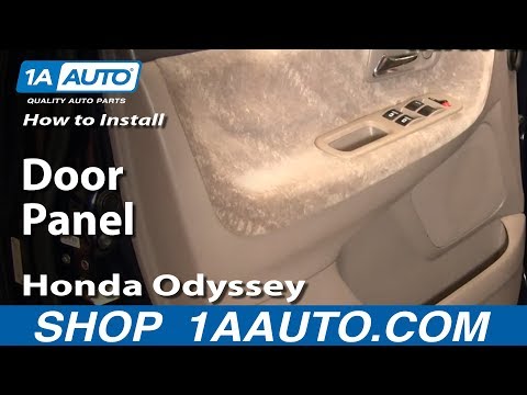 How To Install Remove Replace Door Panel Honda Odyssey 99-04 1AAuto.com