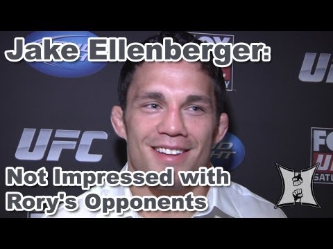 Rory macdonald - MMA H.E.A.T.'s Karyn Bryant catches up with UFC welterweight Jake Ellenberger and hears what he has to say about his upcoming fight with Rory MacDonald, whic...