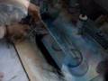 Spray-spacepaintings.
