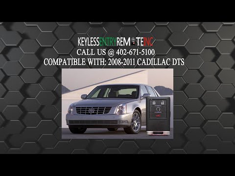 How To Replace Cadillac DTS Key Fob Battery 2008 2009 2010 2011