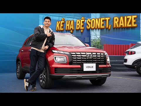 Khám phá Hyundai Venue: những điểm hay dở so với Toyota Raize, Kia Sonet | Xế Cộng