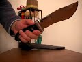 Fabio dalla Costa EX-TRAKER Custom Bowie Knife