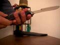 Fabio dalla Costa EX-TRAKER Custom Bowie Knife