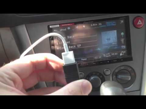 how to connect i phone to car cd player