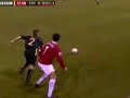 Hiley nutmegs Ronaldo Hiley nutmegs Ronaldo