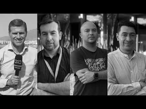 Ricardo Henao, Juan Jaramillo, Mauricio Martínez y Alexánder Garzón