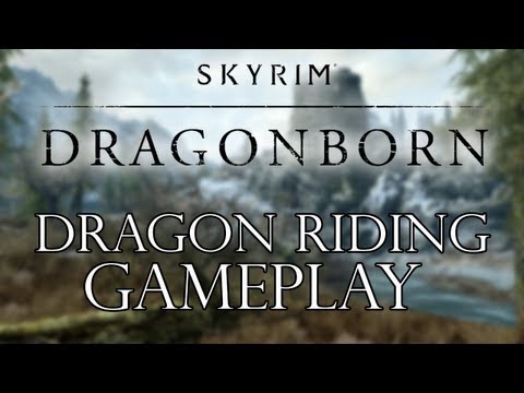 how to ride a dragon in skyrim