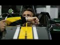 Giedo van der Garde prepares for Dublin street demo