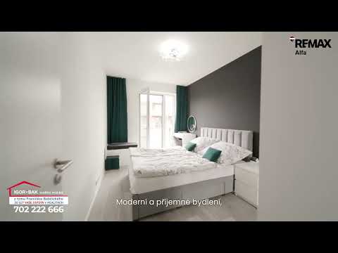 Video Prodej moderního bytu 2+kk, 63,8 m², balkon, sklepní kóje a 2 garážová stání – Stará Boleslav