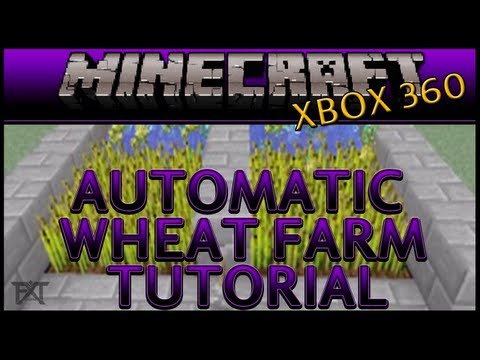 how to harvest wheat minecraft xbox