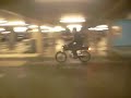 Honda SS50 kabaal maken @parkeergarage
