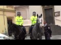 Městská policie Praha: Strážníci na koních v centru města