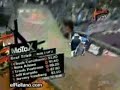 Insane bike stunt