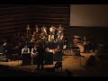 from the raymond scott centennial tribute concert, march 12th 2008 at concordia university in montreal, canada. a joe glover chart.

the dance orchestra

conductor
martin harvey

trumpets 
st�phane p�quiot
alex gutjahr
philippe battikha

saxophones
christopher brophy (alto, clarinet)
averil parker (alto, clarinet) 
adam o'callaghan (tenor)
kim desjardins (tenor, clarinet)
brianne de verteuil (baritone, clarinet)

trombones
david leroux
samantha de benedet

rhythm section
ian jarvis (guitar)
chris tauchner (piano)
josh dodds (bass)
zoli filotas (drums and cymbals)

violins
peter purich (section leader)
josh zubot
mira dahn
yann bonato de angelis
st�phanie vermette