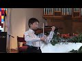 Jonathan Weng - Bach Violin Concerto in A minor (1st mvt.)