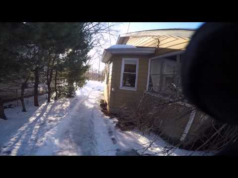 Homemade Luge Track