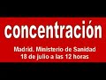 tecnicos sanitarios en lucha