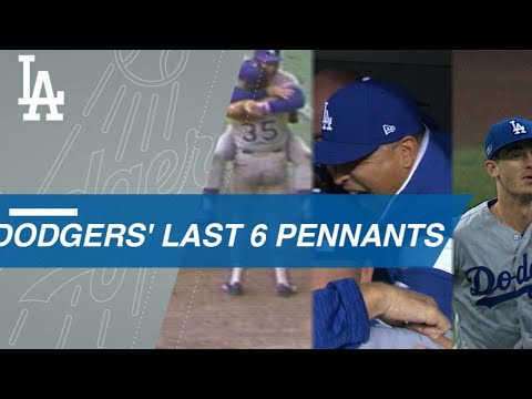 Video: A look back at the Dodgers' last six pennants