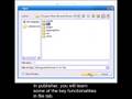 How to open, new, save... View Video