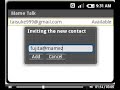 Google Talk on Android