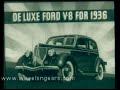 1936 ford v 8 dealership filmstrip