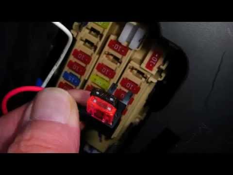 how to wire cb to fuse box