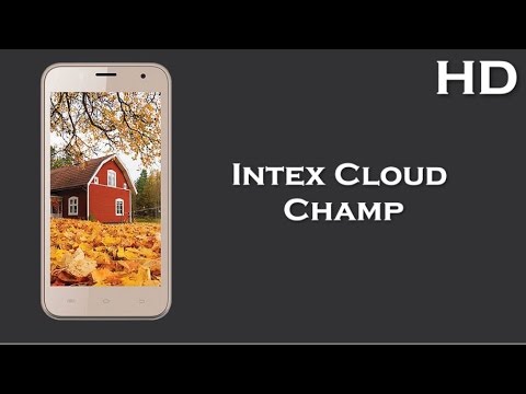 Intex Cloud Champ launched with 4.5 Inch Display 1700mAh battery, 512MB RAM, Android 4.4 KitKat