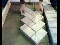 How to lay 45 degree Herringbone Paving