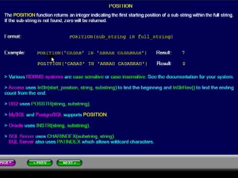 how to use locate function in db2
