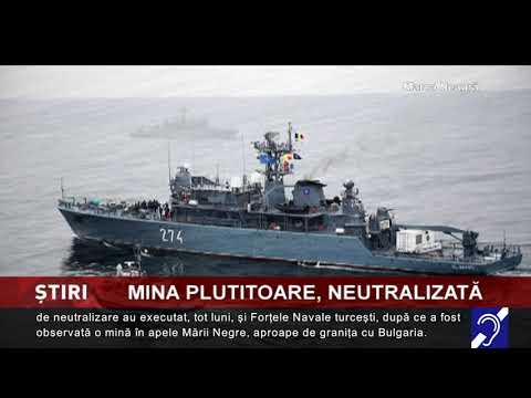 Mina plutitoare, neutralizată