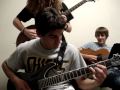 Michael playing guitar