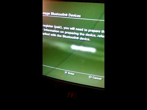 how to sync bluetooth to ps3