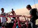 Dune Buggy Cartwheels after step up jump