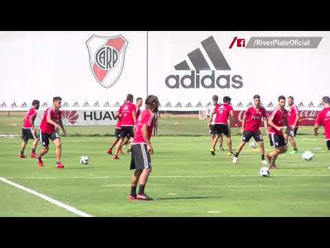 El plantel se entrenó en River Camp tras vencer a Olimpo