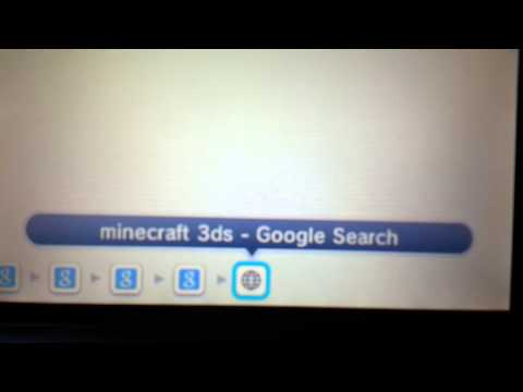 how to get minecraft on my 3ds