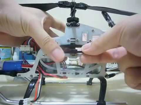 how to repair remote control helicopter