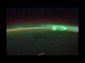 Time lapse aurora from ISS, HD