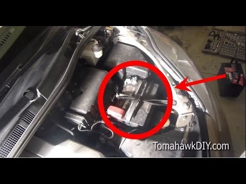 How to Replace a Car, Truck, or Van Battery (example: Toyota Sienna)