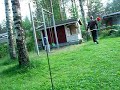 Training little tricks again with my Falco Trophy Carbon 77# - longbow. 10m, 15m and 19m