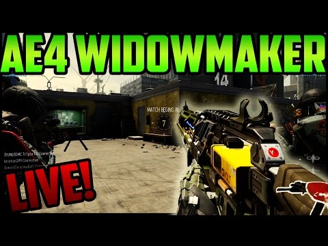 Call Of Duty Advanced Warfare - AE4 LIVE! - AE4 Widowmaker Gameplay!